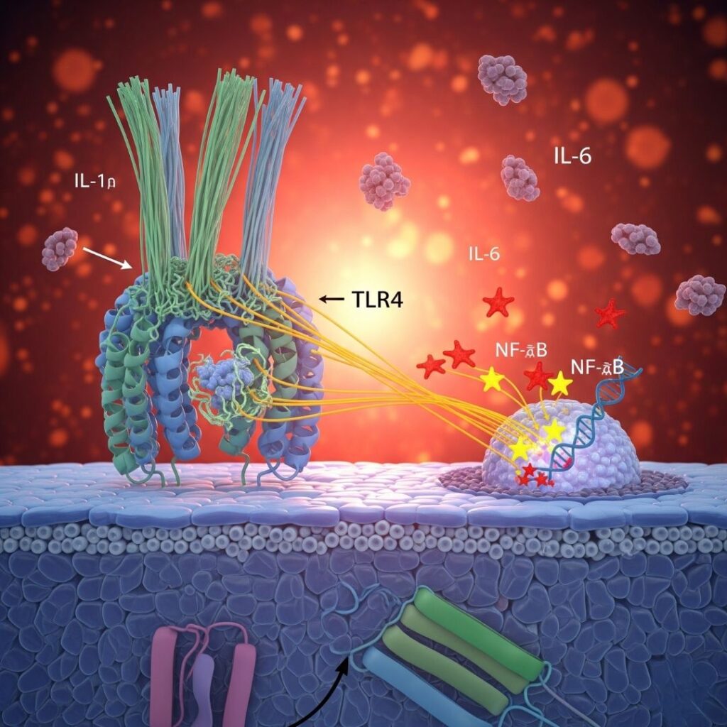 TLR4/NF-κB Pathway Contribute | amyloidosissupport