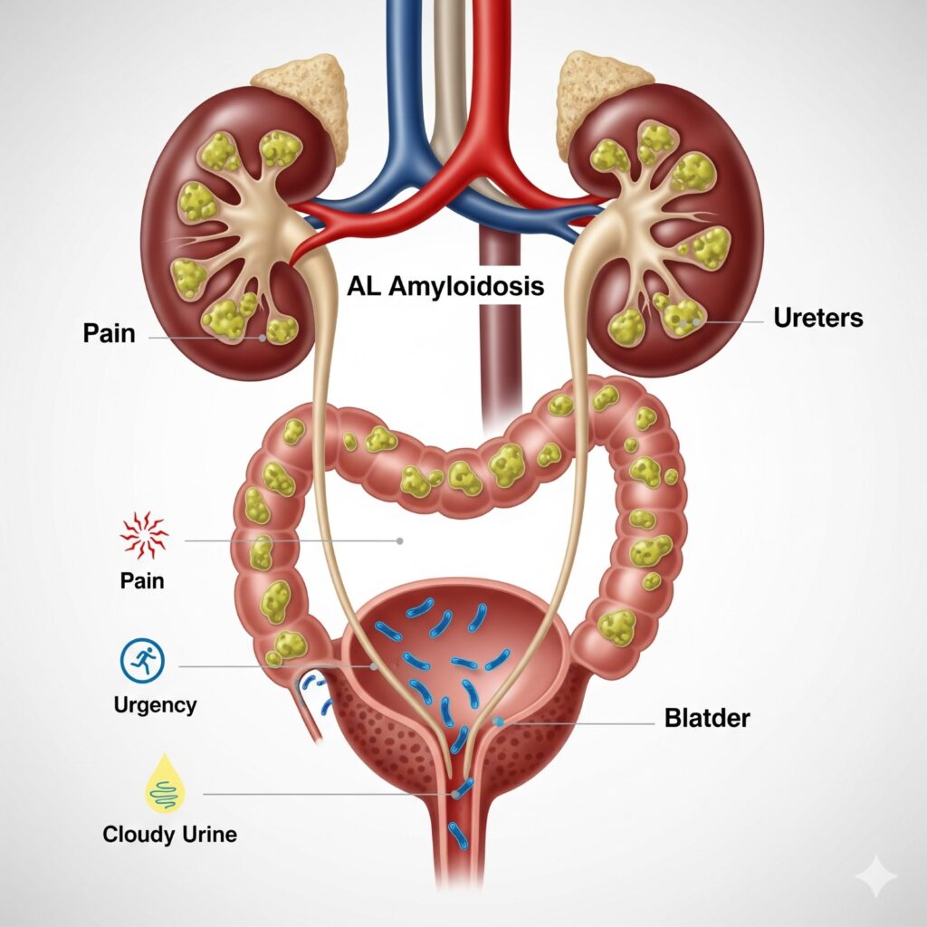 UTIs in AL Amyloidosis Patients
