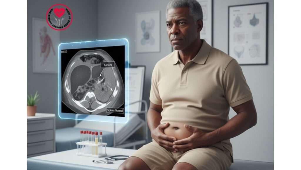 Abdominal CT Findings in a 61-Year-Old Patient