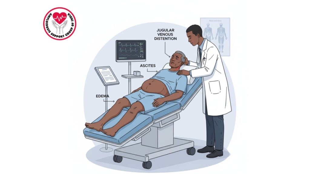 Extremity Edema, Ascites, and Jugular Venous